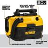 imageDEWALT Shop Vacuum Wet and Dry Cordless and Corded Wet Dry Vacuum Cleaner Shop Vac 20V MAX Portable Shopvac Tool Only DCV581HWetDry Vac Only