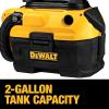 imageDEWALT Shop Vacuum Wet and Dry Cordless and Corded Wet Dry Vacuum Cleaner Shop Vac 20V MAX Portable Shopvac Tool Only DCV581HWetDry Vac Only