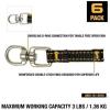imageDEWALT Tool Attachment with Swiveg DRing 25 inches 6 Pack
