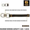 imageDEWALT Tool Attachment with Swiveling DRing 45 inches 6 Pack