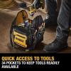 imageDEWALT Tool Bag Electrician Tote Tool Storage and Organization Durable and Water Resistant 11 Inch DWST560105