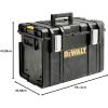 imageDEWALT Tool Box Storage Rack Tough System 440 lb Capacity Garage Storage System DWST08260Extra Large Case