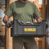 imageDEWALT Tool Box Storage Rack Tough System 440 lb Capacity Garage Storage System DWST08260Open Tote Case