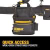 imageDEWALT Tool Pouch with Belt 13 Pocket Professional Small Tool Belt Pouch DWST540201One Size