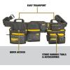 imageDEWALT Tool Pouch with Belt 13 Pocket Professional Small Tool Belt Pouch DWST540201One Size