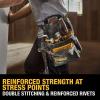 imageDEWALT Tool Pouch with Belt 13 Pocket Professional Small Tool Belt Pouch DWST540201One Size