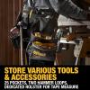 imageDEWALT Tool Pouch with Belt 13 Pocket Professional Small Tool Belt Pouch DWST540201One Size