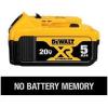 imageDEWALT Tools 5 Tool Power Tool Combo Kit Cordless Drill Impact Driver Saw Oscillating Multitool Set with 20V MAX Battery and Charger DCK551D1M15Tool Kit