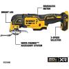 imageDEWALT Tools 5 Tool Power Tool Combo Kit Cordless Drill Impact Driver Saw Oscillating Multitool Set with 20V MAX Battery and Charger DCK551D1M15Tool Kit