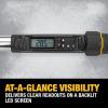 imageDEWALT Torque Wrench 38 inch Drive 20100 FTLB Micro Adjust DWMT7546312 Digital