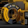 imageDEWALT Ultra Tough Duct Tape 188 in x 30 yd Heavy Duty Ultra Strong Aggressive Adhesive AllWeather 12 Rolls Black10yard Single Roll