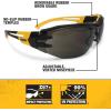 imageDEWALT UnisexAdult Dpg108 Renovator Premium Safety EyewearBlackYellow