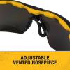 imageDEWALT UnisexAdult Dpg108 Renovator Premium Safety EyewearBlackYellow