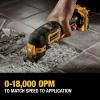 imageDEWALT XTREME 12V MAX Brushless Cordless Oscillating Tool Kit DCS353G1