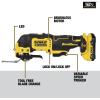 imageDEWALT XTREME 12V MAX Brushless Cordless Oscillating Tool Kit DCS353G1