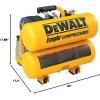 imageDeWalt D55151 2 Hp 4 Gal Hand Carry Twin Tanks 14 Amps