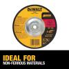 imageDeWalt DW4999 7quot x 14quot x 58quot11quot General Purpose Metal Grinding Wheel1 Count Pack of 1
