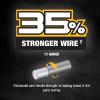 imageDeWalt Fence 47 in x 330 ft 11 Gauge Galvanized Steel Field Fence DXAFMT34812647 in