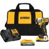 imageDEWALT 20V MAX Impact Driver Cordless 3Speed Battery and Charger Included DCF845D1E1