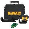 imageDEWALT 20V MAX Laser Level Cross Line Laser 3X360 Green Bare Tool Only DCLE34031BLaser Level Bare Tool Only