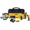imageDEWALT 20V MAX Power Tool Combo Kit 4Tool Cordless Power Tool Set with 2 Batteries and Charger DCK423D2