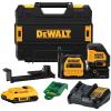 imageDEWALT 20V12V MAX Laser Level Kit Cross Line Laser Green DCLE34020G