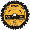 imageDEWALT Circular Saw Blade 6 12 Inch 18 Tooth Framing DWA161218New