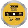imageDEWALT Circular Saw Blade 6 12 Inch 90 Tooth Vinyl Cutting DW9153