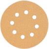 imageDEWALT DW4309 5Inch 8 Hole 80 Grit Hook and LoopRandom Orbit Sandpaper 25Pack150G  5Pack