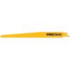 imageDEWALT DW48022 6Inch 6 TPI Taper Back BiMetal Reciprocating Saw Blade 2Pack  Yellow9