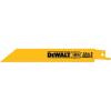 imageDEWALT DW4808B 6Inch 14TPI Straight Back BiMetal Reciprocating Saw Blade Heavy Gauge Metal 100Pack5pack