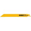 imageDEWALT DW4809B 8Inch 14 TPI Straight Back HeavyGauge BiMetal Reciprocating Saw Blade 100Pack100pack