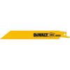 imageDEWALT DW4811 6Inch 18 TPI Straight Back BiMetal Reciprocating Blade 5pack100pack