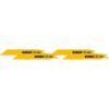imageDEWALT DW4811 6Inch 18 TPI Straight Back BiMetal Reciprocating Blade 5pack6Inch Pack of 4