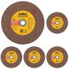imageDEWALT DW8056 7Inch Extended Performance Metal Abrasive Saw Blades1 Count Pack of 5