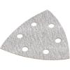 imageDEWALT DWASPTRI12 Hook and Loop Triangle 120 Grit Sandpaper 12Pack Black80G  12Pack