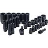 imageDEWALT Impact Socket Set SAE Combination Set 12Inch Drive 28Piece DWMT19244SAE