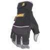 imageDeWalt DPG230L Technicians Fingerless Synthetic Leather Glove Black LargeXLarge Pack of 1
