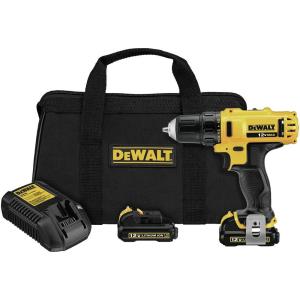 imageDEWALT 12V MAX 38 Inch Cordless DrillDriver Kit with Battery and Charger Included DCD710S2