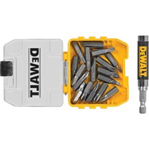 imageDEWALT 18 pc Compact Magnetic Drive Guide Set Yellow DWAF2058CS