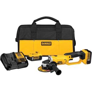 imageDEWALT 20V MAX Angle Grinder Tool Kit 412Inch DCG412P2