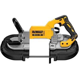imageDEWALT 20V MAX Band Saw 5quot Cutting Capacity Integrated Hang Hooks Portable For Deep Cuts Bare Tool Only DCS374B