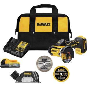 imageDEWALT 20V MAX Cordless Angle Grinder Kit 3in DCS438E1