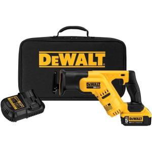 imageDEWALT 20V MAX Cordless Reciprocating Saw Kit 5 AmpHour Battery DCS387P1