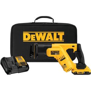 imageDEWALT 20V MAX Cordless Reciprocating Saw Kit Compact 2Amp Hour DCS387D1