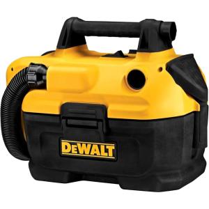 imageDEWALT 20V MAX Cordless WetDry Vacuum Portable Shop Vac 2 Gallon Tank Capacity Tool Only DCV580H