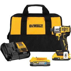imageDEWALT 20V MAX Impact Driver Cordless 3Speed Battery and Charger Included DCF845D1E1