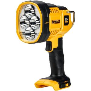 imageDEWALT 20V MAX LED Work Light Handheld Spotlight with 508 Yard Distance Pivoting Head 1500 Lumens Cordless Battery Not Included DCL043Spotlight