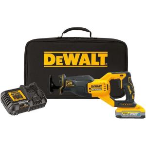 imageDEWALT 20V MAX Reciprocating Saw Cordless Battery and Charger Included DCS382H1Kit with 20V 50AH Battery