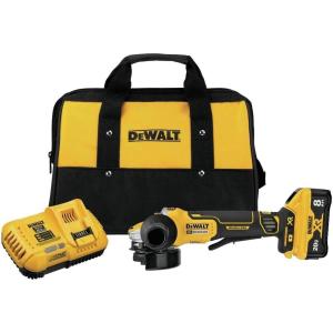imageDEWALT 20V MAX XR Angle Grinder Trigger Switch Power Detect Tool Technology Kit 412Inch to 5Inch DCG415W1